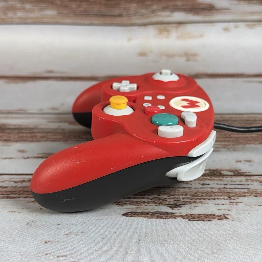 Nintendo Wired Mario Red PDP Fight Pad Pro Controller For Nintendo Switch